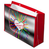 ライトニングハートカード ラージペーパーバッグ (正面アングル)