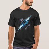 ライトニングボルトを持つ強力な宇宙の拳 - ありのままのあなたに Tシャツ (正面)