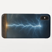 ライトニングボルトフォンケース - 電撃的なスタイル Case-Mate iPhoneケース (裏面(横))