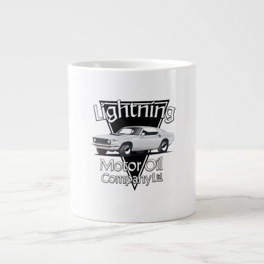 ライトニングモーターオイルカンパニー株式会社 ジャンボコーヒーマグカップ (正面)