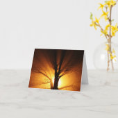 ライトノートカードの光線 カード (黄色い花)