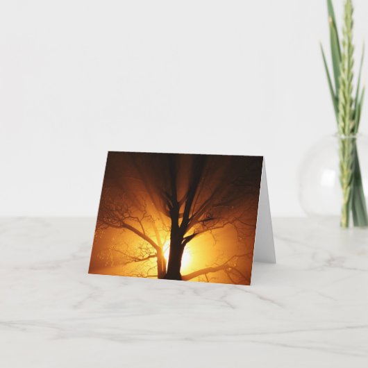 ライトノートカードの光線 カード (正面)