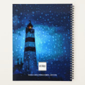 ライトハやる気を起こさせるウスstormy night blue 2022 プランナー手帳 (裏面)