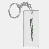 ライトハウスが私の救い主になる – 緑 キーホルダー (正面左)