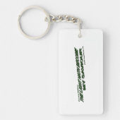 ライトハウスが私の救い主になる – 緑 キーホルダー (正面)