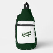 ライトハウスが私の救い主になる – 緑 スリングバッグ (正面)