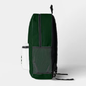 ライトハウスが私の救い主になる – 緑 プリントバックパック (右)