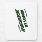 ライトハウスが私の救い主になる – 緑 マウスパッド (正面)