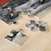 ライトハウスと海岸景観パズル ジグソーパズル (側面)