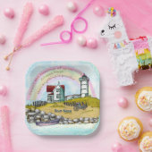 ライトハウスのタイミング ペーパープレート (パーティー)