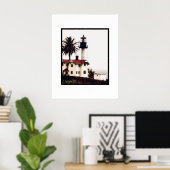 ライトハウスの色 ポスター (ホームオフィス)