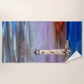 ライトハウスアイランド ビーチタオル (正面)