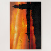 ライトハウスアットサンセット ジグソーパズル (縦)