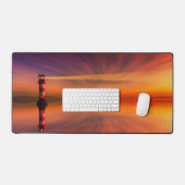 ライトハウスアットサンセット デスクマット (キーボード&マウス)