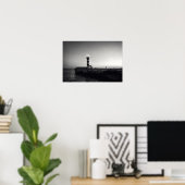 ライトハウスアットサンセット ポスター (ホームオフィス)