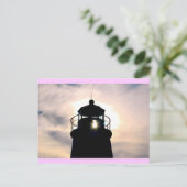 ライトハウスアットサンセット ポストカード (スタンド正面)