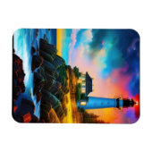 ライトハウスアットサンセット マグネット (横)