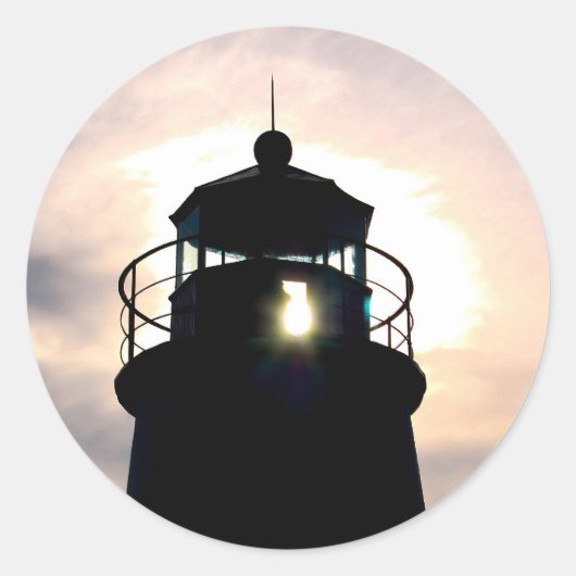 ライトハウスアットサンセット ラウンドシール (正面)