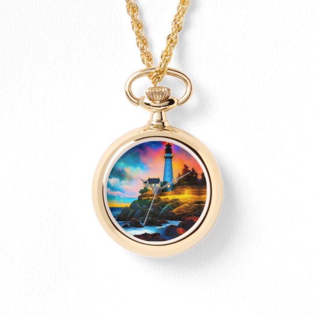 ライトハウスアットサンセット 腕時計 (正面)