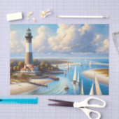 ライトハウスアットシルボートコーブ 薄葉紙 (クラフト)
