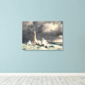 ライトハウスアットストラバート キャンバスプリント (インサイチュ (ウッドフロア))