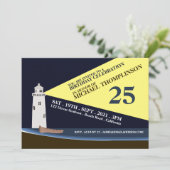 ライトハウスアットナイトバースデーパーティービーチ 招待状 (スタンド正面)