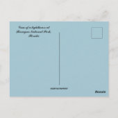 ライトハウスアットビスケイン国立公園 ポストカード (裏面)