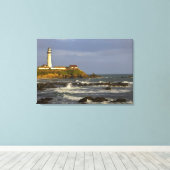 ライトハウスアットピジョンポイント州ビーチインSan 2 キャンバスプリント (インサイチュ (ウッドフロア))