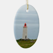 ライトハウスアットヴァトネスペニンシュラ – アイスランド セラミックオーナメント (右)