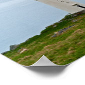 ライトハウスアットヴァトネスペニンシュラ – アイスランド ポスター (角)