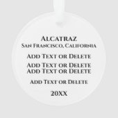 ライトハウスアルカトラズ オーナメント (裏面)