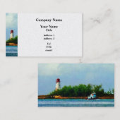 ライトハウスアンドボートナッサウバハマプラチナ 名刺 (正面/裏面)