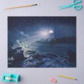 ライトハウスアンドマーメイドティッシュペーパー 薄葉紙 (クラフト)