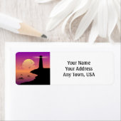 ライトハウスアンドムーン差出人住所ラベル ラベル (インサイチュ)