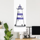 ライトハウスアートプリント5,トニー・フェルナンデス ポスター (ホームオフィス)