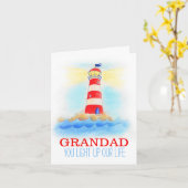 ライトハウスアート&スローガン誕生日カード カード (黄色い花)