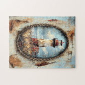 ライトハウスアート(ロープ付き) ジグソーパズル (横)