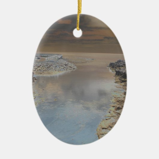 ライトハウスインカスカイスポルトガル セラミックオーナメント (正面)