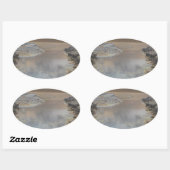 ライトハウスインカスカイスポルトガル 楕円形シール (シート)