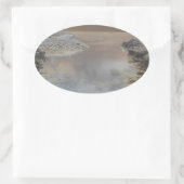 ライトハウスインカスカイスポルトガル 楕円形シール (バッグ)