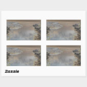 ライトハウスインカスカイスポルトガル 長方形シール (シート)