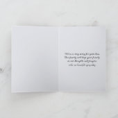 ライトハウスインストームクラウド悔やみや弔慰 カード (内部)