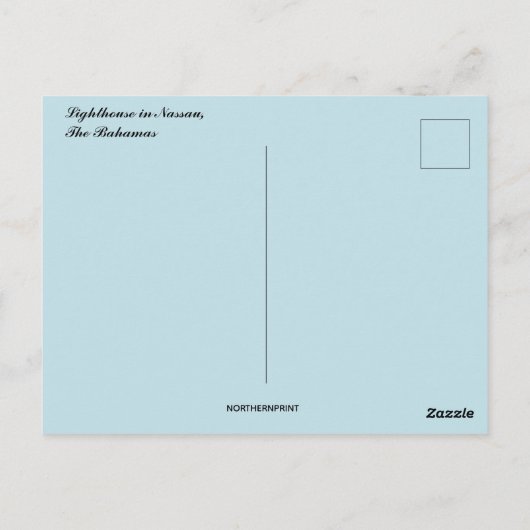 ライトハウスインナッソーザバハマ ポストカード (裏面)