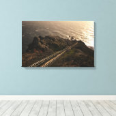 ライトハウスインポイントレイズ キャンバスプリント (インサイチュ (ウッドフロア))