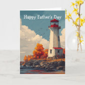 ライトハウスイン秋秋父の日 カード (黄色い花)