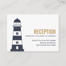 ライトハウスウェディング受付 エンクロージャーカード