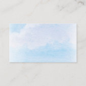 ライトハウスウォーターカラー航海のズ結婚ウェブサイト エンクロージャーカード (裏面)