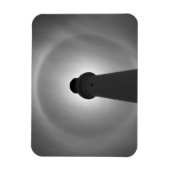 ライトハウスエフェクト – 白黒 マグネット (縦)