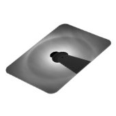 ライトハウスエフェクト – 白黒 マグネット (左側)