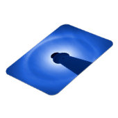 ライトハウスエフェクト – 青 マグネット (左側)